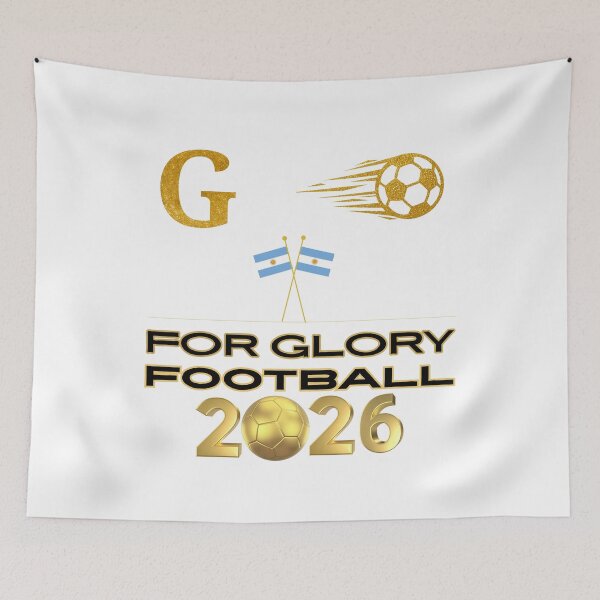 Item preview, Argentina Football 2026 For Glory | Argentine Soccer Fan Gift | Football Supporter Pride | Championship Football Design Cup 2026 designed and sold by Art IN Pack.
