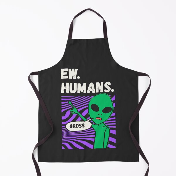 Item preview, Ew Humans Funny Alien Introvert Meme designed and sold by Volt Junkies.
