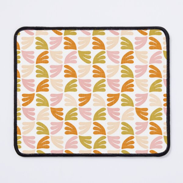 Item preview, Mid Century Modern Retro Botanical Geometric Decorative Pattern designed and sold by Clara Fruggeri.