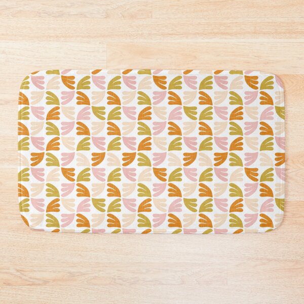 Item preview, Mid Century Modern Retro Botanical Geometric Decorative Pattern designed and sold by Clara Fruggeri.