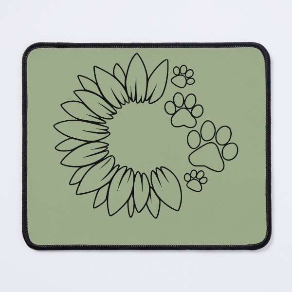 Item preview, Sunflower Paw Print designed and sold by Corvoria.