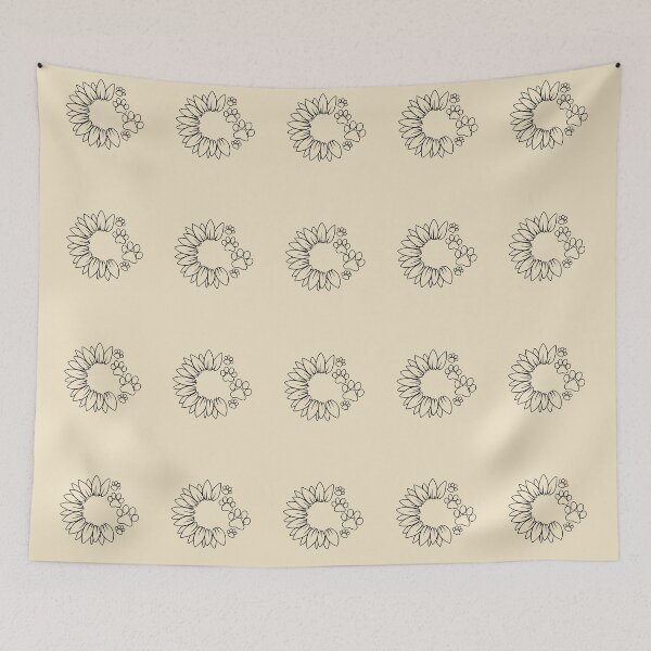 Item preview, Sunflower Paw Print designed and sold by Corvoria.