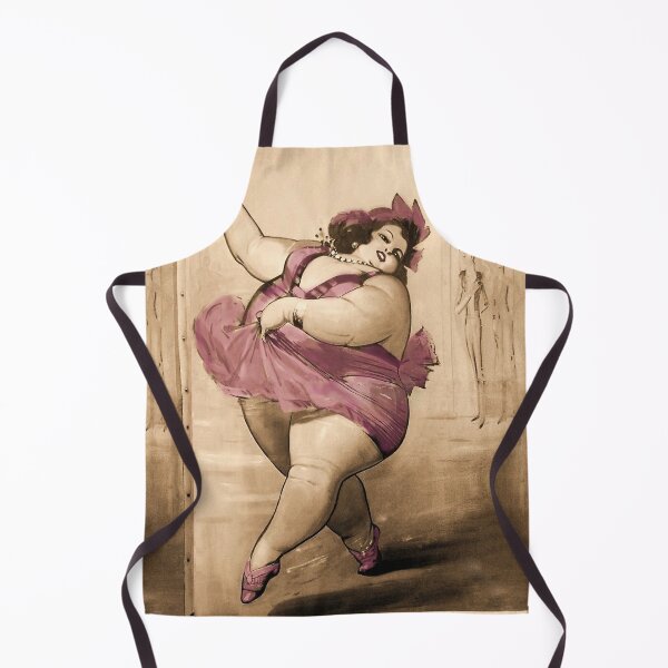 Item preview, Circus Fat Lady Vintage Dancing BBW Ballerina designed and sold by Glimmersmith.
