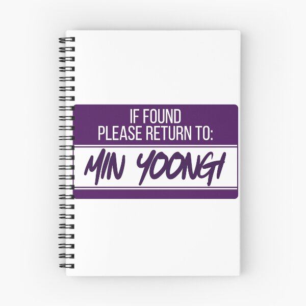 Item preview, Please Return to Min Yoongi designed and sold by HooligalienCo.