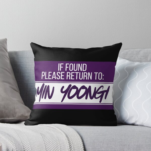Item preview, Please Return to Min Yoongi designed and sold by HooligalienCo.