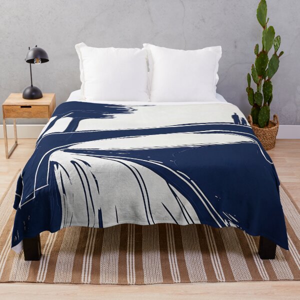 Item preview, Bridge - Blue Abstract Art designed and sold by shadow-bloom.