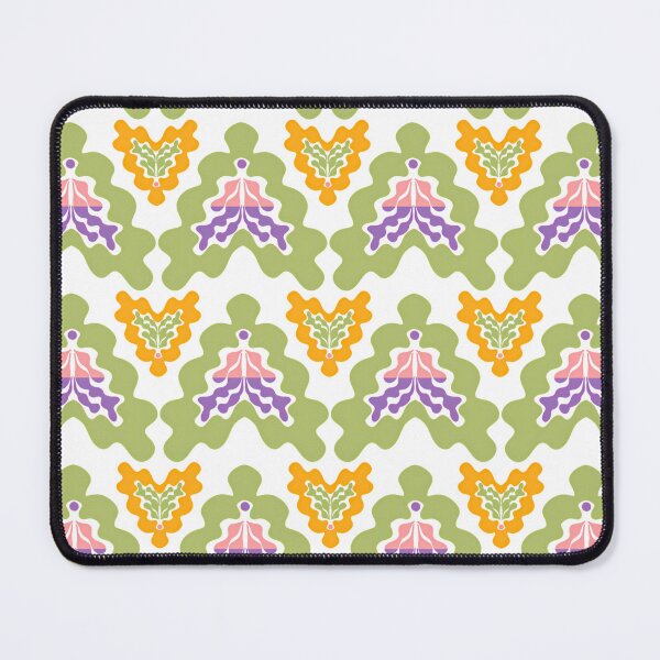 Item preview, Matisse Inspired Wavy Heart Floral Pattern designed and sold by Clara Fruggeri.