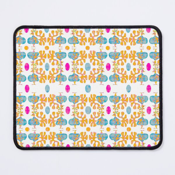 Item preview, Chicken with Folk Motifs – Patterned Scandinavian Folk designed and sold by Clara Fruggeri.