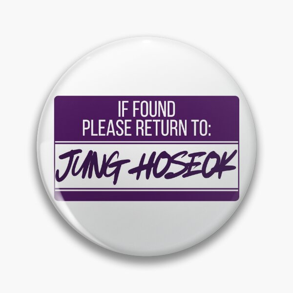Item preview, Please Return to Jung Hoseok designed and sold by HooligalienCo.