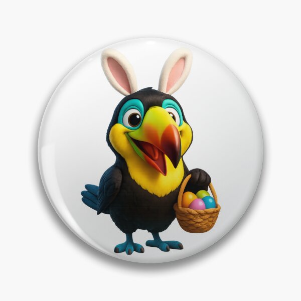 Item preview, Easter Keel-Billed Toucan designed and sold by Sillytoe.