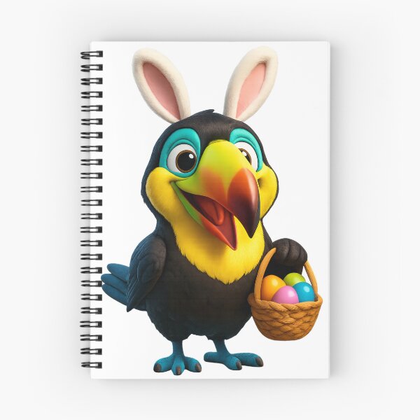 Item preview, Easter Keel-Billed Toucan designed and sold by Sillytoe.