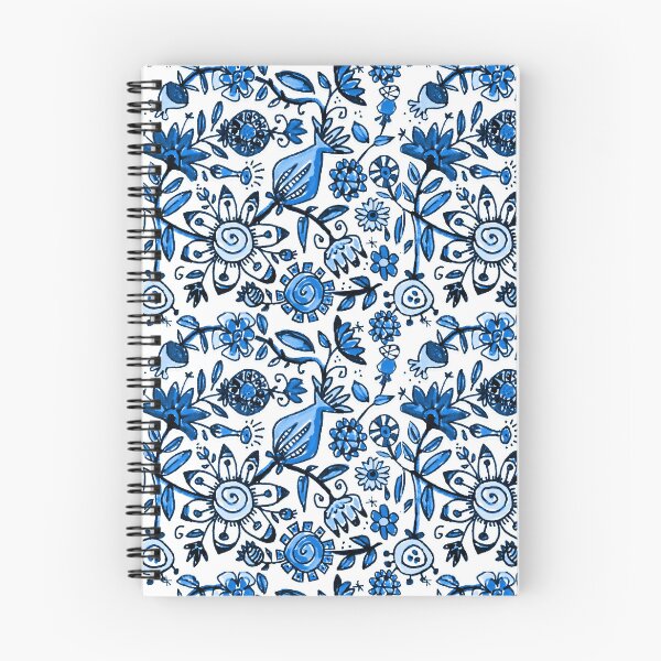 Item preview, Delft Floral  designed and sold by Virginia Fitzgerald.