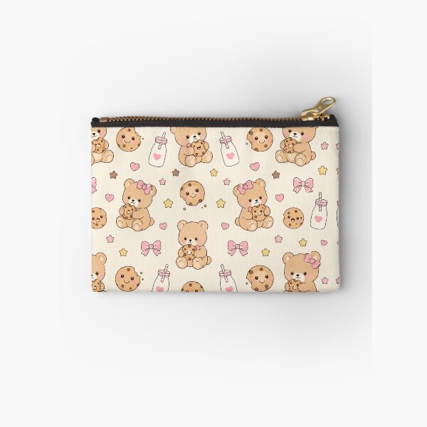 Item preview, Cute Cookie Teddy Bear Pattern Cozy Pastel Kawaii Design designed and sold by Soft Berry Studio.