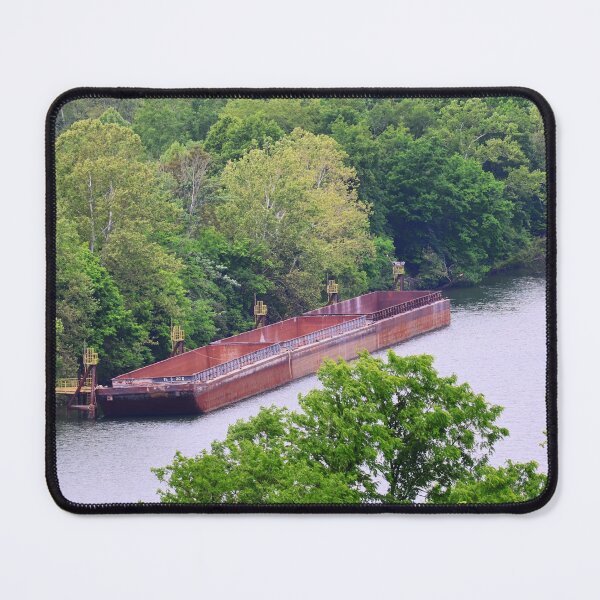 Item preview, Empty barge on the Mon designed and sold by kenkortner.