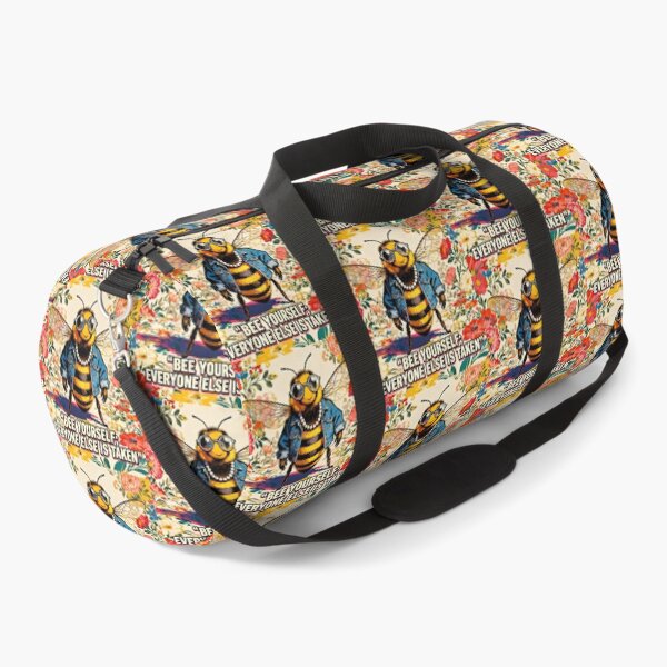 Item preview, Oscar Wilde Inspired Colourful Hipster Bumble Bee | Bee Yourself Everyone Else Is Already Taken designed and sold by Donsean22.