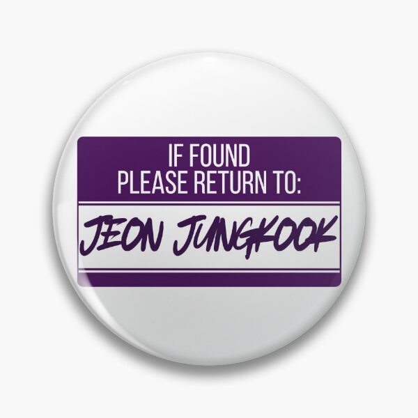 Item preview, Please Return to Jeon Jungkook designed and sold by HooligalienCo.