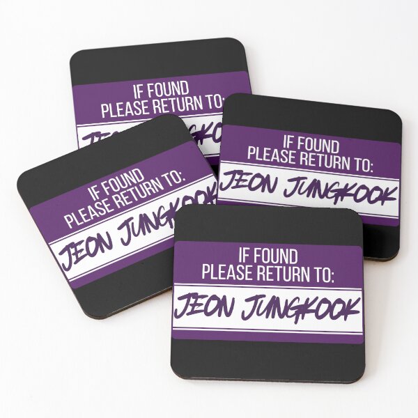 Item preview, Please Return to Jeon Jungkook designed and sold by HooligalienCo.