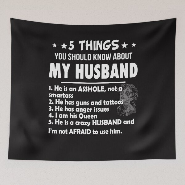 Item preview, 5 things you should know about my husband  designed and sold by Kevinbank2020.