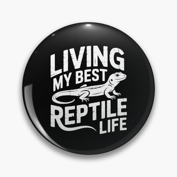 Item preview, Living My Best Reptile Life designed and sold by theartfulaspie.