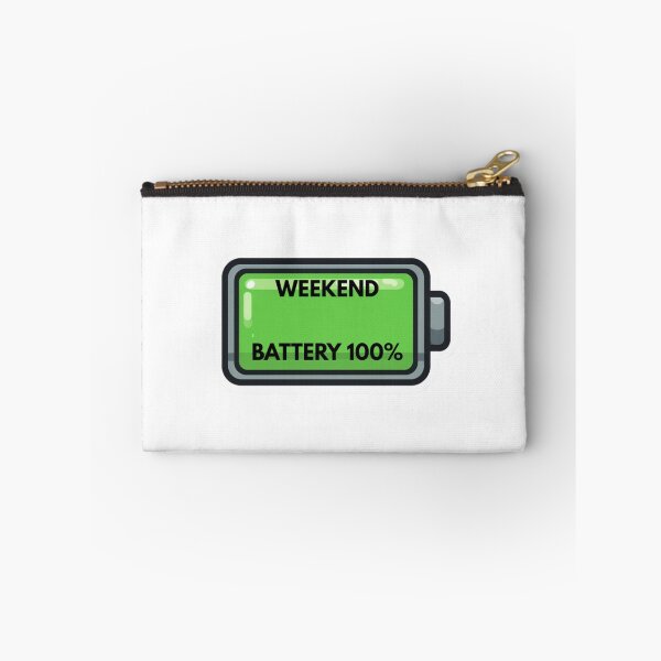 Item preview, Weekend Battery 100 Percent Gamer Gift designed and sold by caffeinepixels.