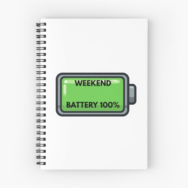 Item preview, Weekend Battery 100 Percent Gamer Gift designed and sold by caffeinepixels.
