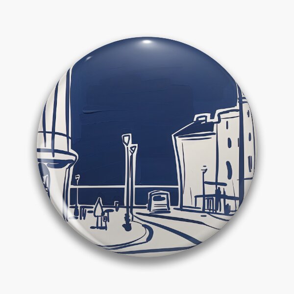 Item preview, Brighton and Hove, United Kingdom - Blue Abstract Art designed and sold by shadow-bloom.