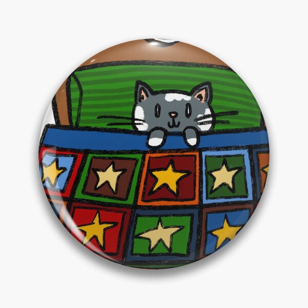 Item preview, Cozy Kitten in Bed designed and sold by FebandJune.