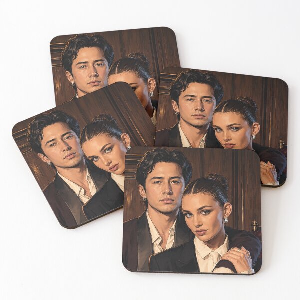Item preview, Hudson Williams and Sophie Nélisse from Heated Rivalry Canadian Screen Awards (fan art) designed and sold by PopCultureAndStuff.