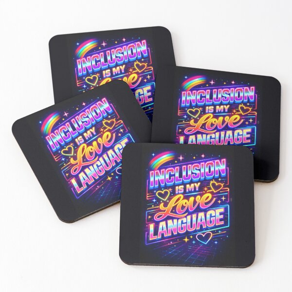 Item preview, Inclusion Is My Love Language designed and sold by ShonaCallumArt.