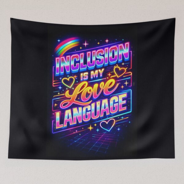 Item preview, Inclusion Is My Love Language designed and sold by ShonaCallumArt.