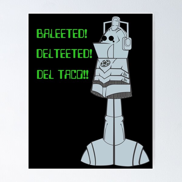 Item preview, Homestar Cyberman Mashup (Quote) designed and sold by Hair-brained  Haberdasher.