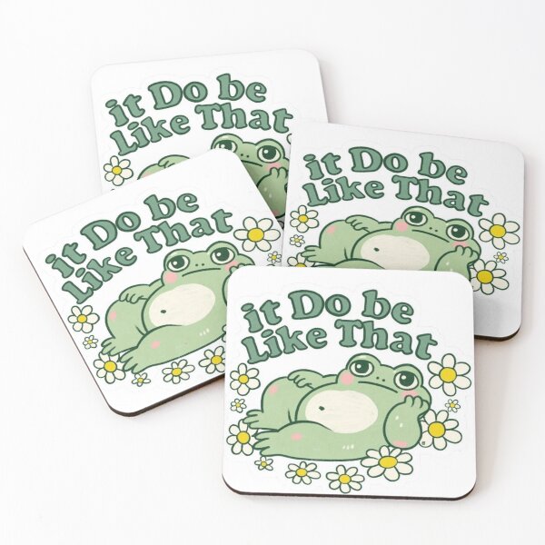 Item preview, It Do Be Like That frog design stickers ! When the vibes are too real… It Do Be Like That. designed and sold by Ulikedigital14.