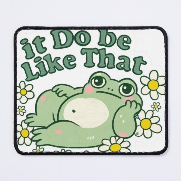 Item preview, It Do Be Like That frog design stickers ! When the vibes are too real… It Do Be Like That. designed and sold by Ulikedigital14.