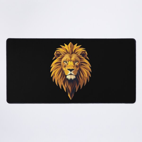 Item preview, Geometric Lion Head T-Shirt | Majestic King of the Jungle Polygon Art Design designed and sold by Vintage-Art86.