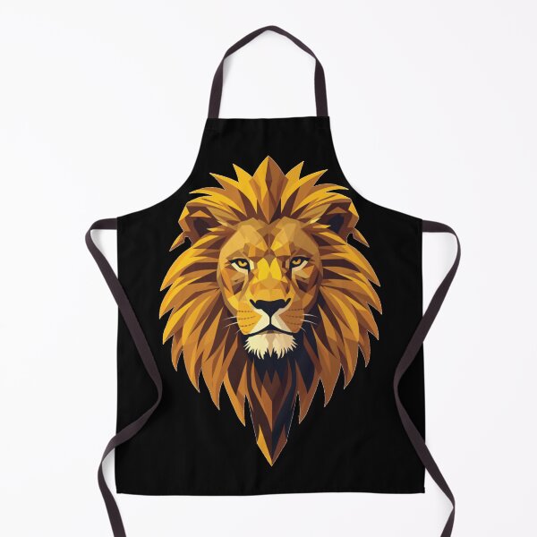 Item preview, Geometric Lion Head T-Shirt | Majestic King of the Jungle Polygon Art Design designed and sold by Vintage-Art86.