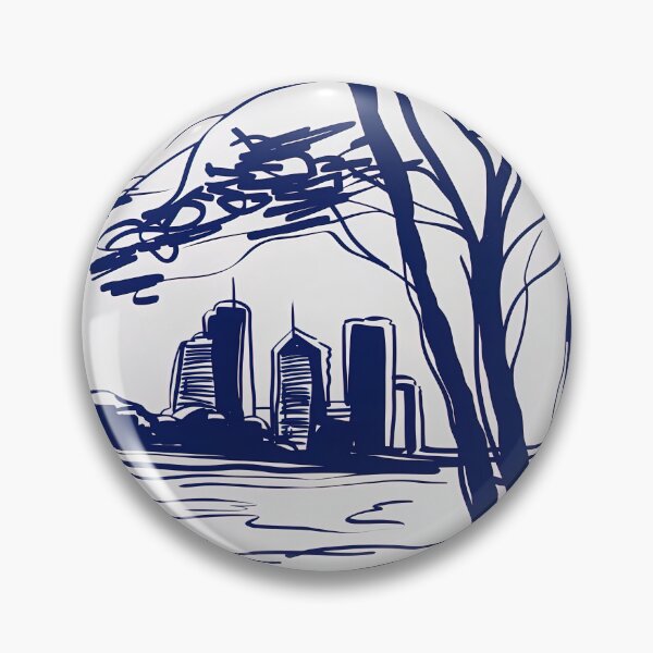 Item preview, Brisbane, Australia - Blue Abstract Art designed and sold by shadow-bloom.