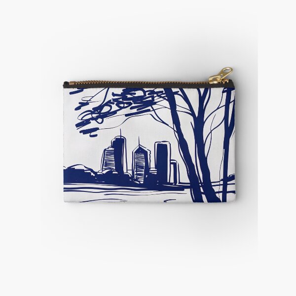 Item preview, Brisbane, Australia - Blue Abstract Art designed and sold by shadow-bloom.