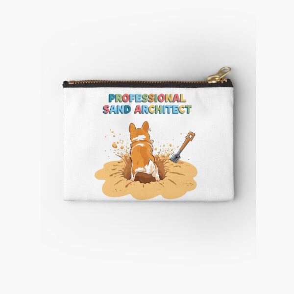 Item preview, Professional Sand Architect Funny Corgi Dog Digging Beach Summer designed and sold by AMBAYK.