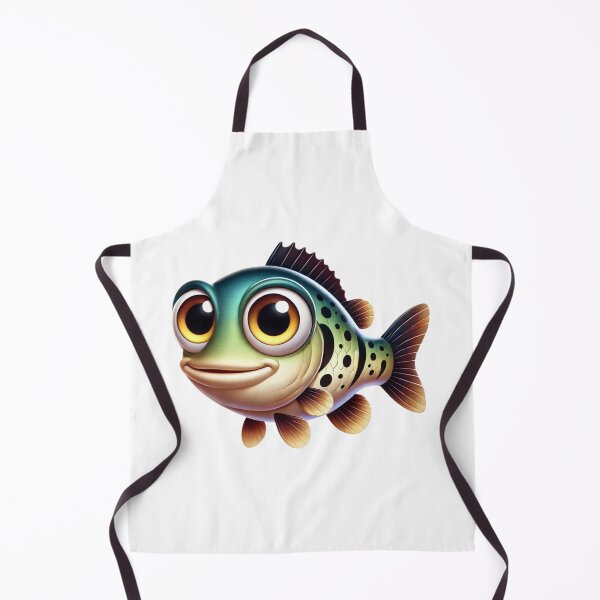 Item preview, Adorable Ozark Bass Fish designed and sold by Sillytoe.