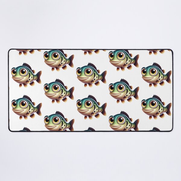 Item preview, Adorable Ozark Bass Fish designed and sold by Sillytoe.