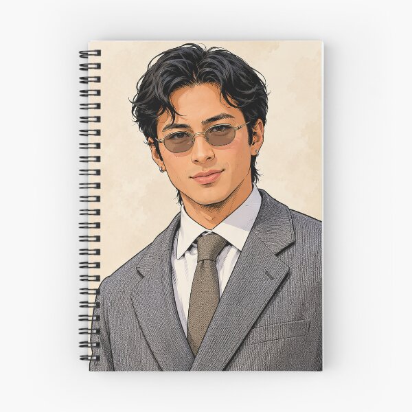 Item preview, Hudson Williams of Heated Rivalry in a suit and sunglasses (fan art) designed and sold by PopCultureAndStuff.