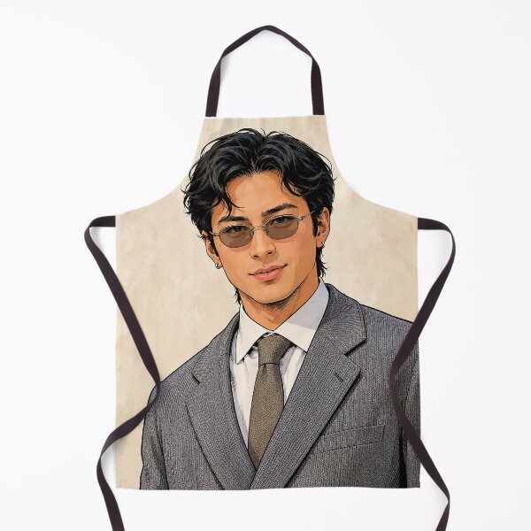 Item preview, Hudson Williams of Heated Rivalry in a suit and sunglasses (fan art) designed and sold by PopCultureAndStuff.