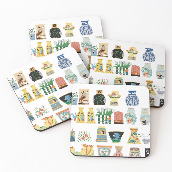 Item preview, A collection of jolly vases designed and sold by BarryEJSmithart.