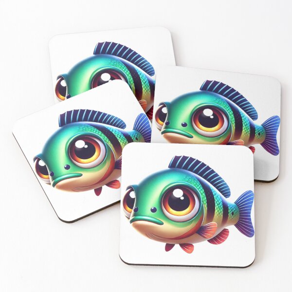 Item preview, Adorable Peacock Bass Fish designed and sold by Sillytoe.
