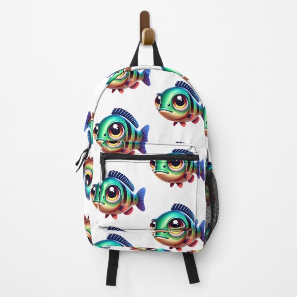 Item preview, Adorable Peacock Bass Fish designed and sold by Sillytoe.