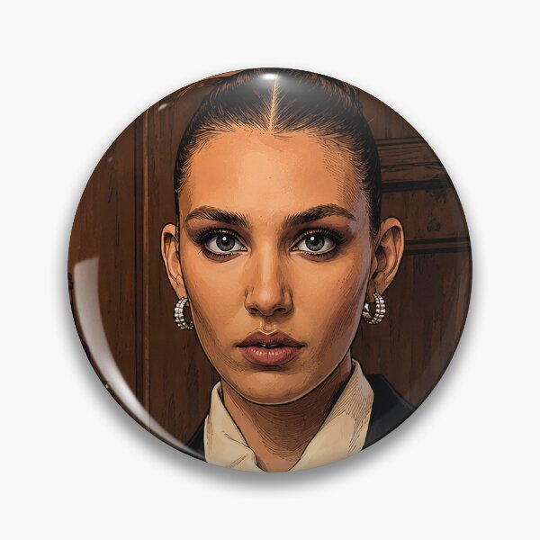 Item preview, Sophie Nélisse from Yellowjackets and Heated Rivalry in full (fan art) designed and sold by PopCultureAndStuff.