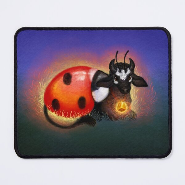 Item preview, Gods Little Cow (resting) designed and sold by InkTheCrow.