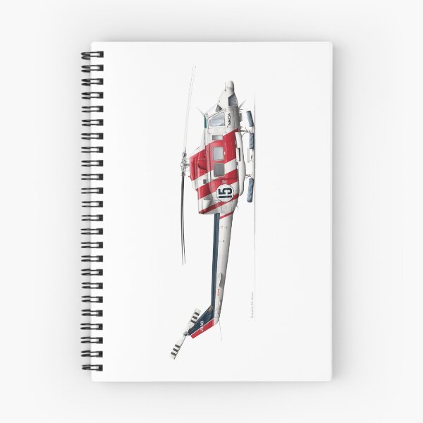 Item preview, BELL 412 VH-NSI NSCA 1989 designed and sold by Grubby Fingers Aircraft Illustration.