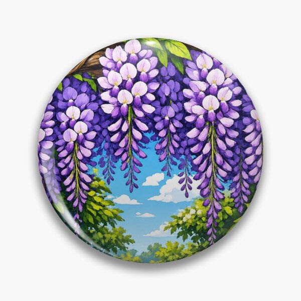 Item preview, Wisteria - Cascades of Spring Beauty designed and sold by Myra365Art.