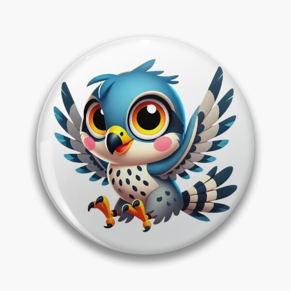 Item preview, Adorable Peregrine Falcon designed and sold by Sillytoe.